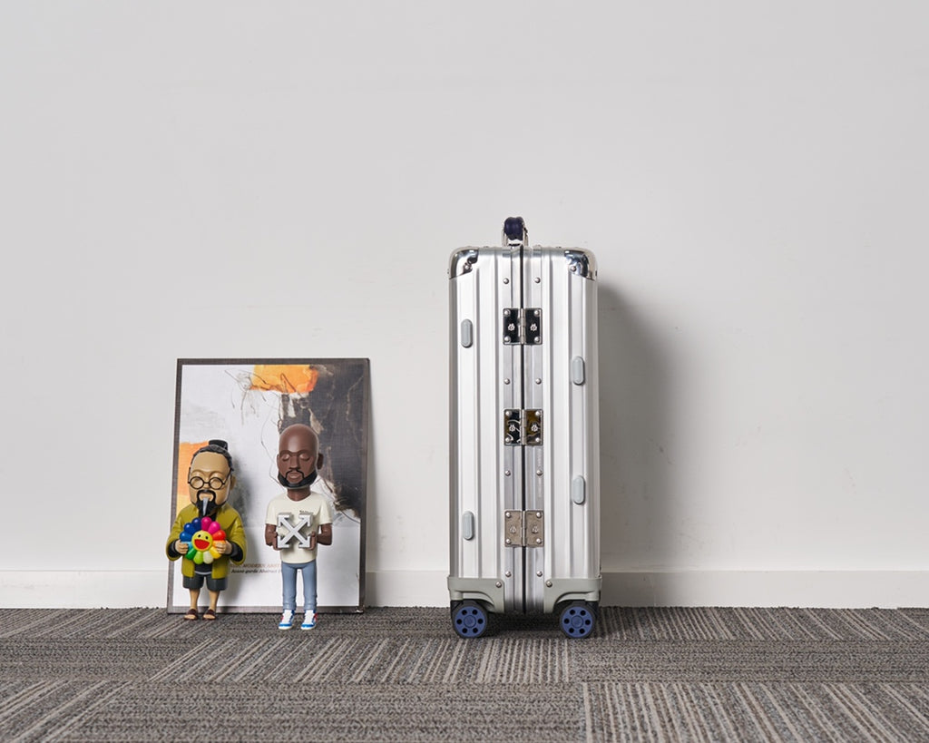 CLASSIC LUGGAGE LEATHER HANDLES | Aluminium Made