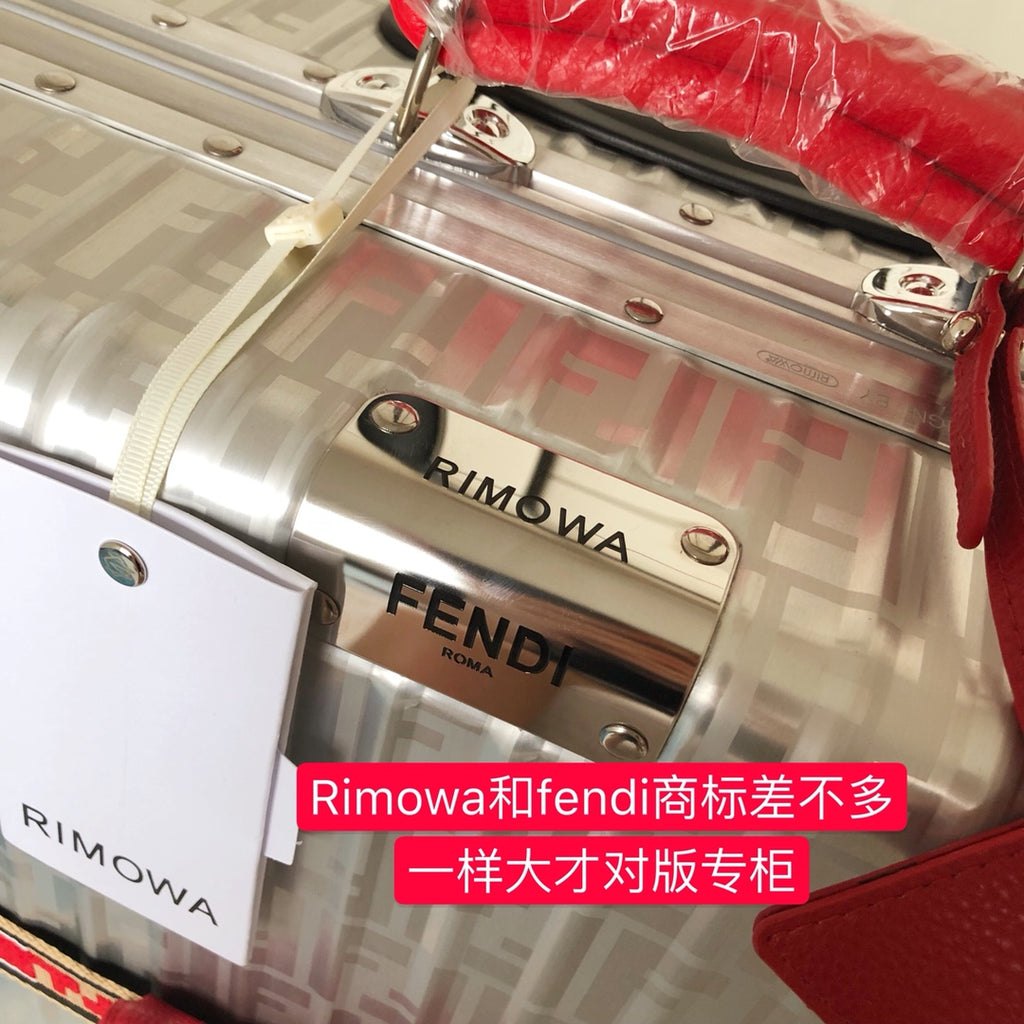RMW X FENDI COLLABORATION LUGGAGE | Aluminium Made
