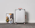 CLASSIC LUGGAGE LEATHER HANDLES | Aluminium Made