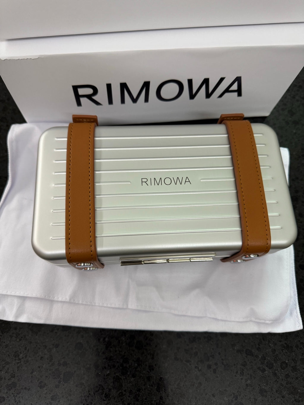 RMW CLASSIC ALUMINIUM CROSS BODY BAG