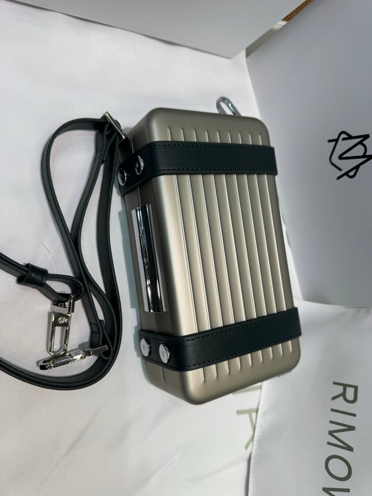 RMW CLASSIC ALUMINIUM CROSS BODY BAG