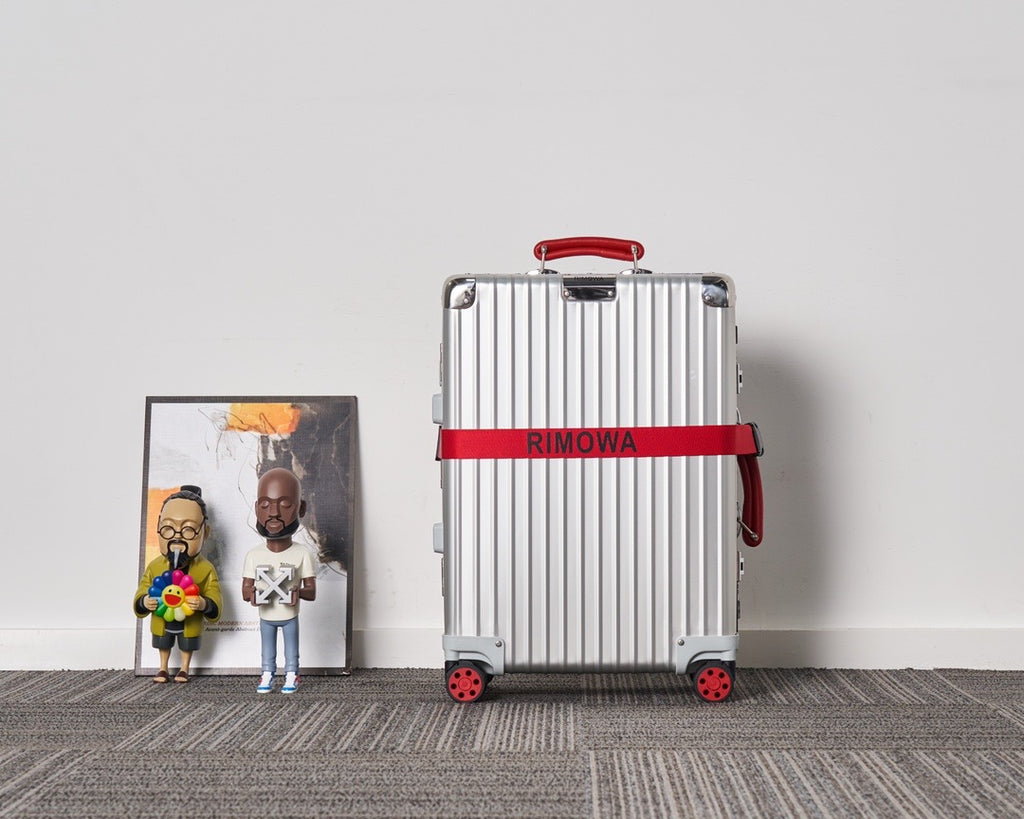 CLASSIC LUGGAGE LEATHER HANDLES | Aluminium Made