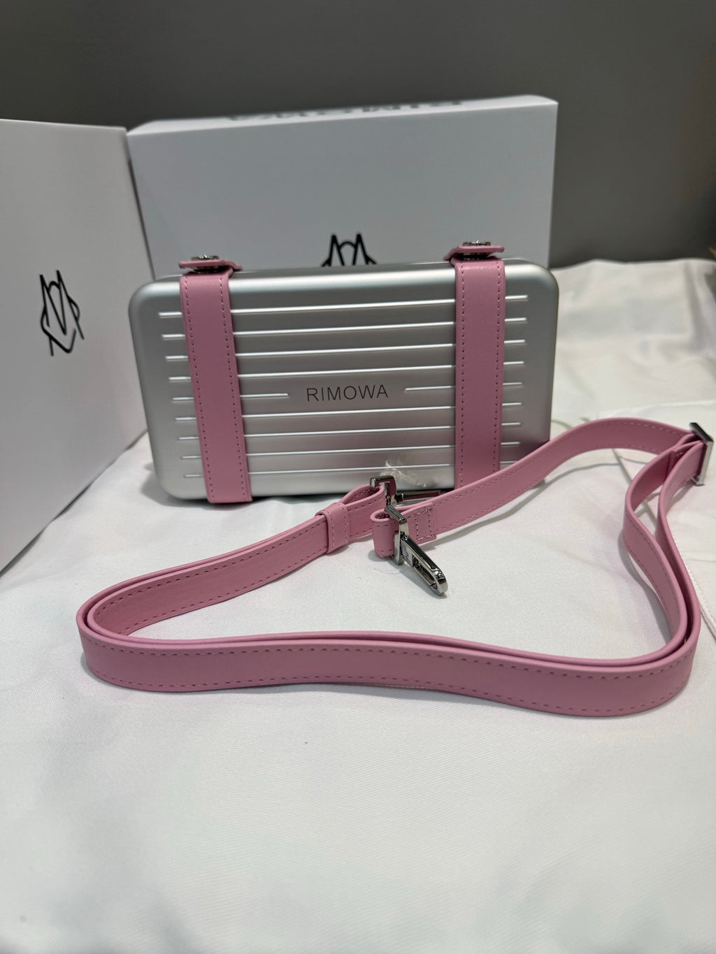 RMW CLASSIC ALUMINIUM CROSS BODY BAG