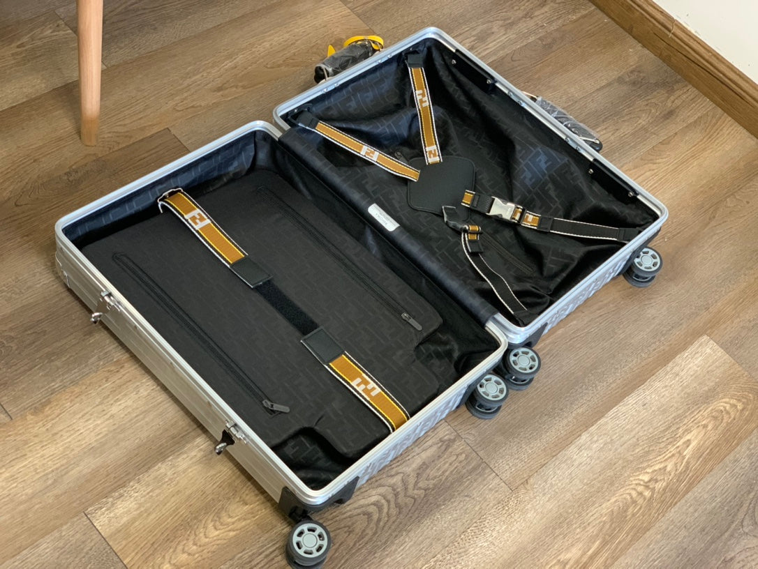 RMW X FENDI COLLABORATION LUGGAGE | Aluminium Made