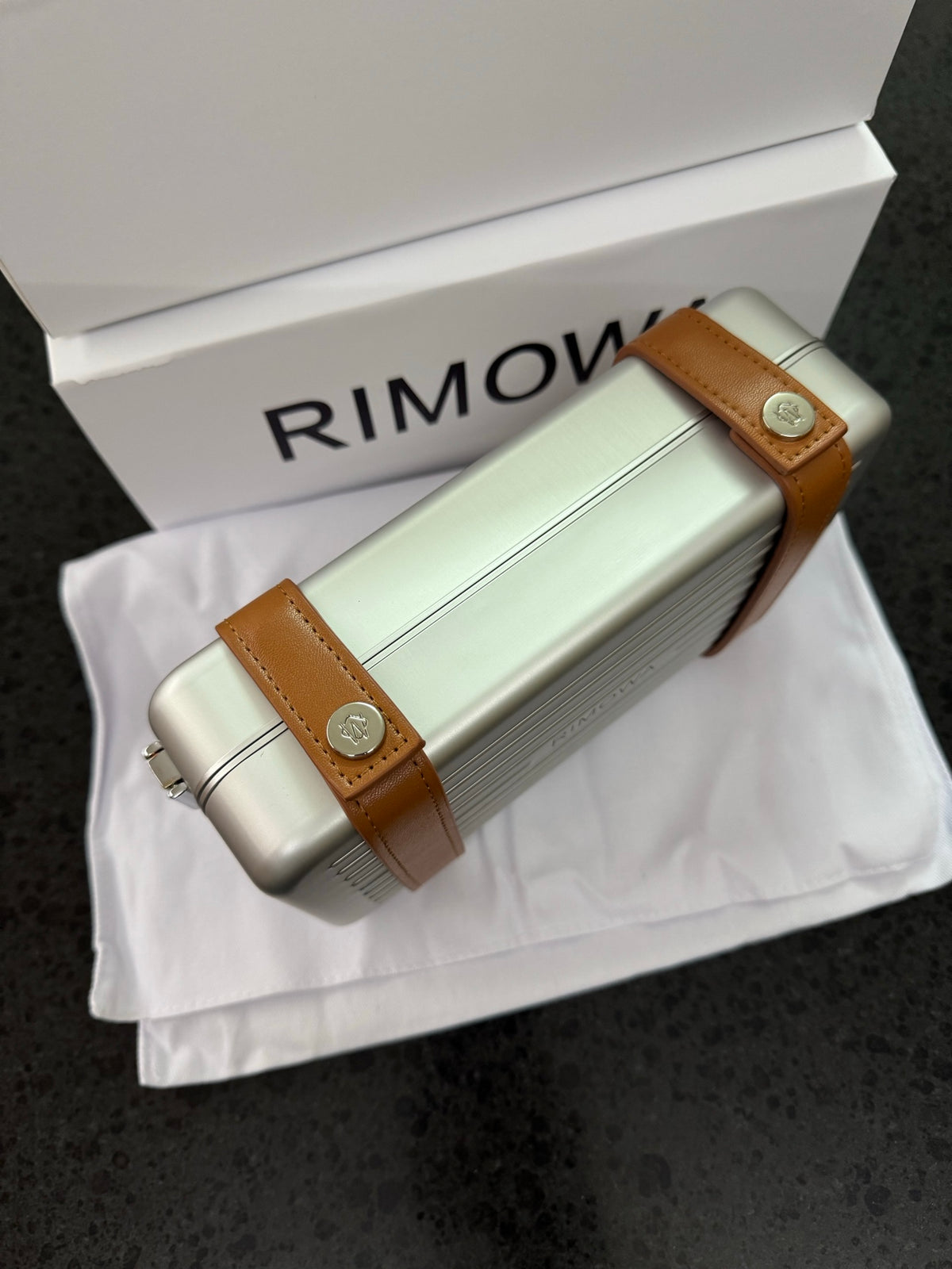 RMW CLASSIC ALUMINIUM CROSS BODY BAG