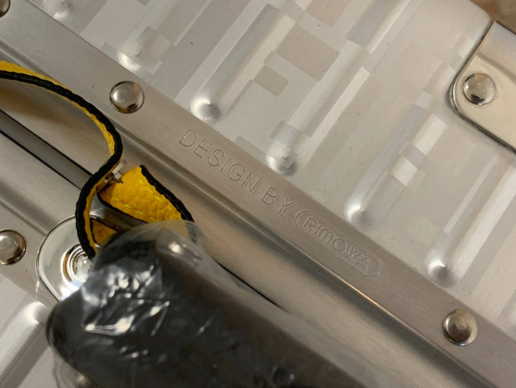 RMW X FENDI COLLABORATION LUGGAGE | Aluminium Made