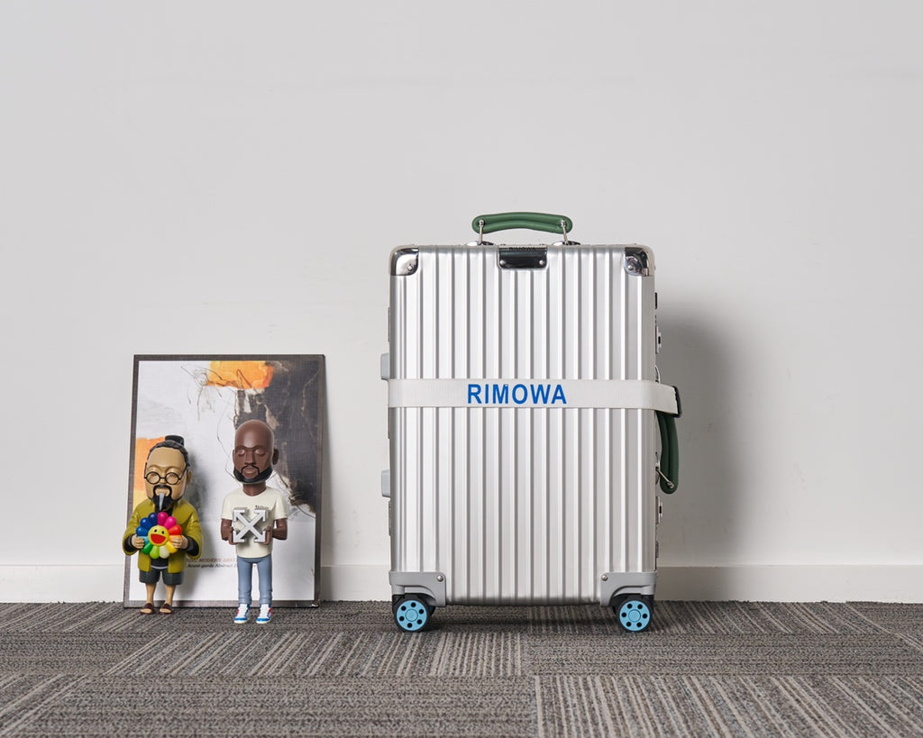 CLASSIC LUGGAGE LEATHER HANDLES | Aluminium Made