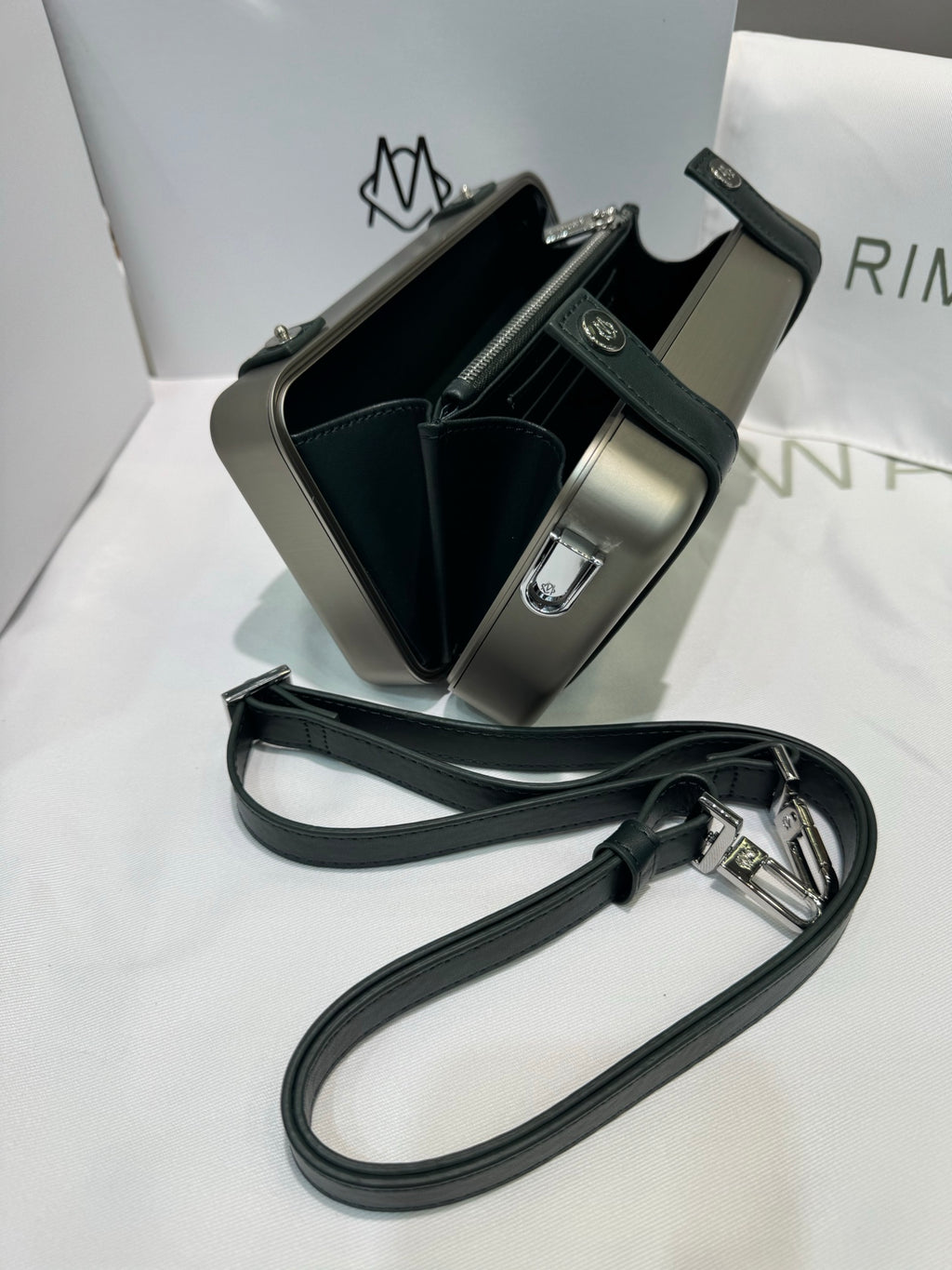 RMW CLASSIC ALUMINIUM CROSS BODY BAG