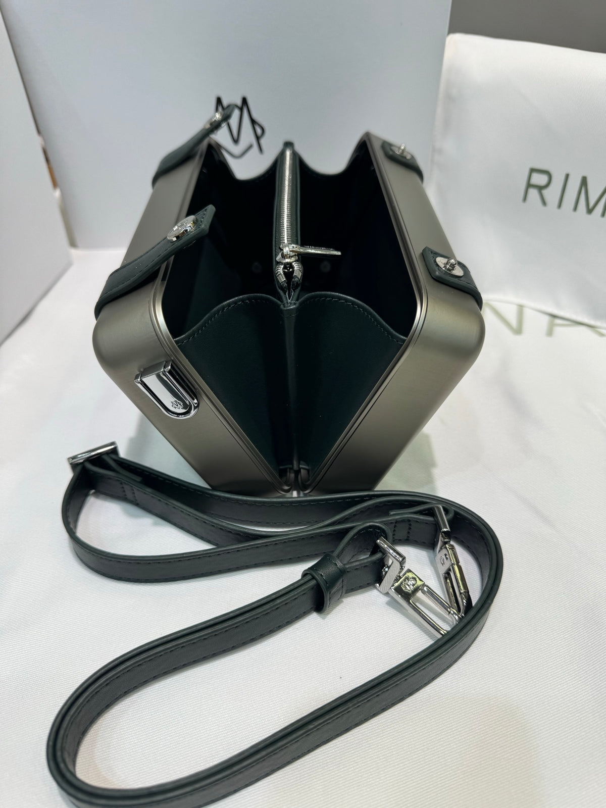 RMW CLASSIC ALUMINIUM CROSS BODY BAG