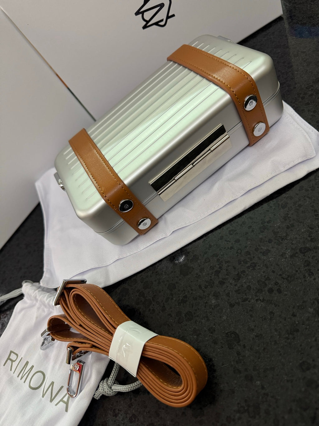 RMW CLASSIC ALUMINIUM CROSS BODY BAG