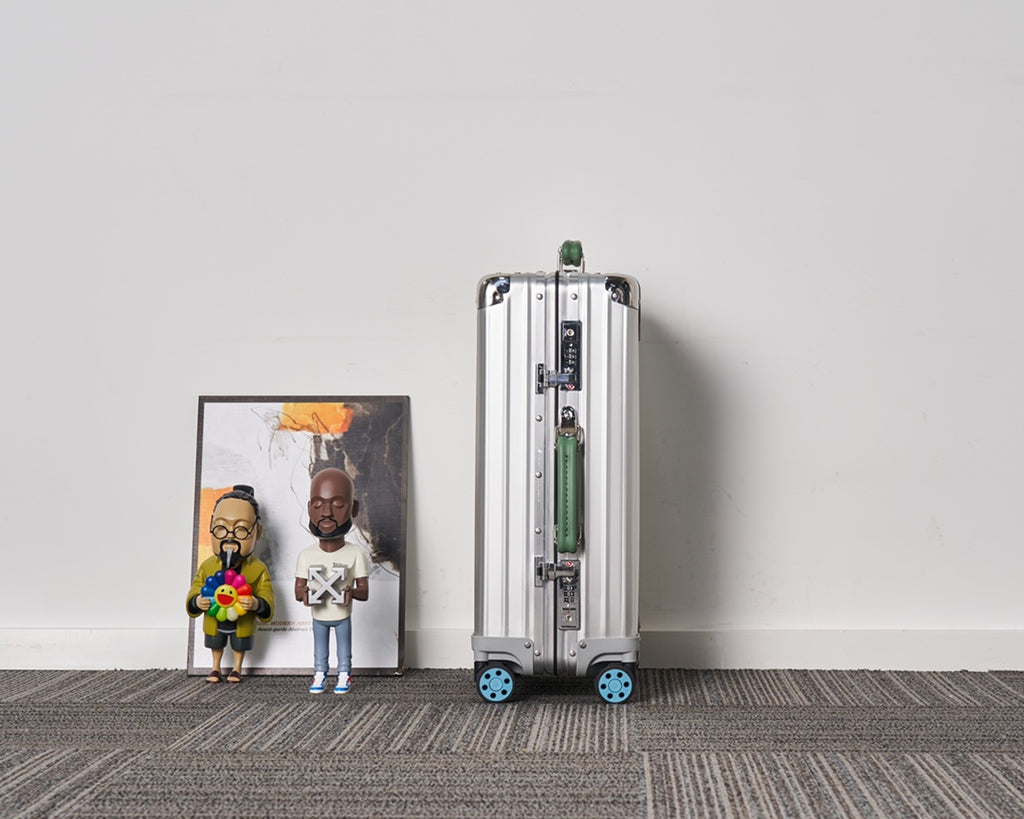 CLASSIC LUGGAGE LEATHER HANDLES | Aluminium Made