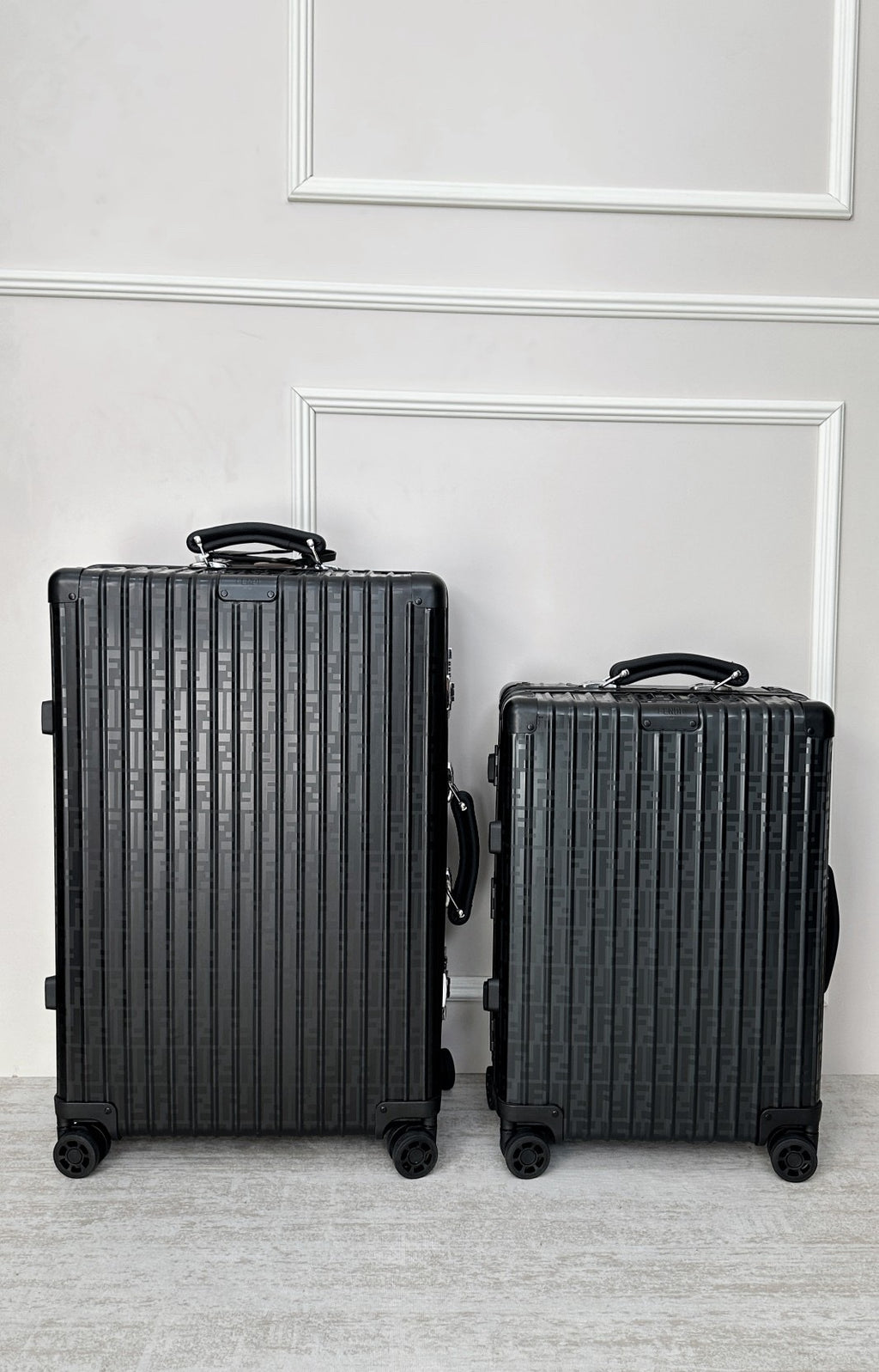 RMW X FENDI COLLABORATION LUGGAGE | Aluminium Made