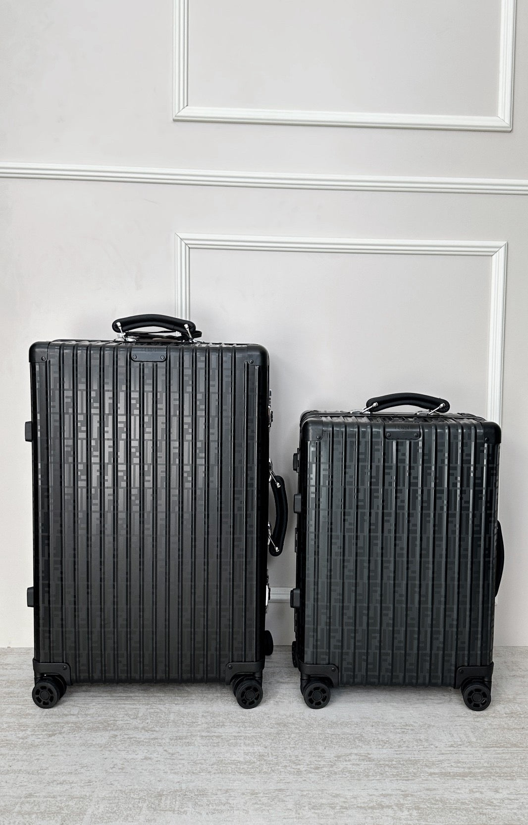 RMW X FENDI COLLABORATION LUGGAGE | Aluminium Made